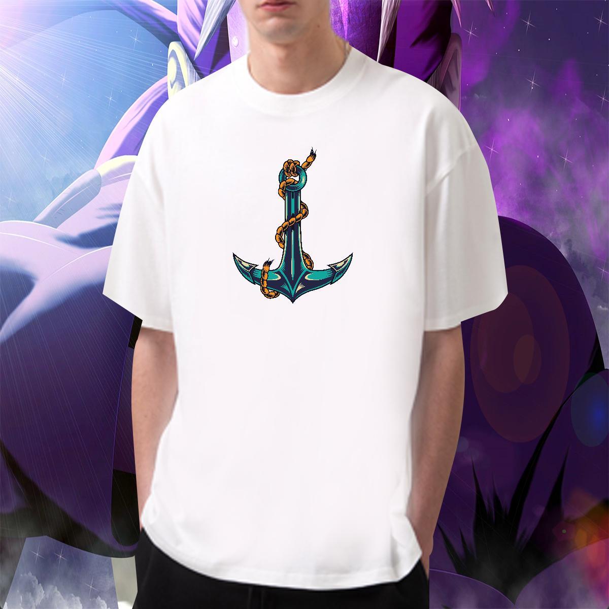 TOP Quality Men Clothes T-Shirt 230g 100% Cotton Casual tool Plus Size Cartoon Short Sleeve O-Neck Fashion Man T Shirts Tees