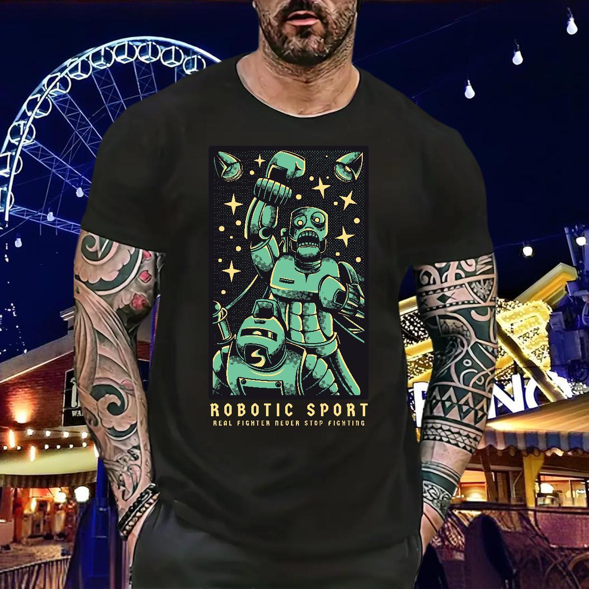 2024 DIY Men T Shirts ET Tops Tees 230g Cotton Street Casual Classic Skull Breathable Crew Neck Tshirts