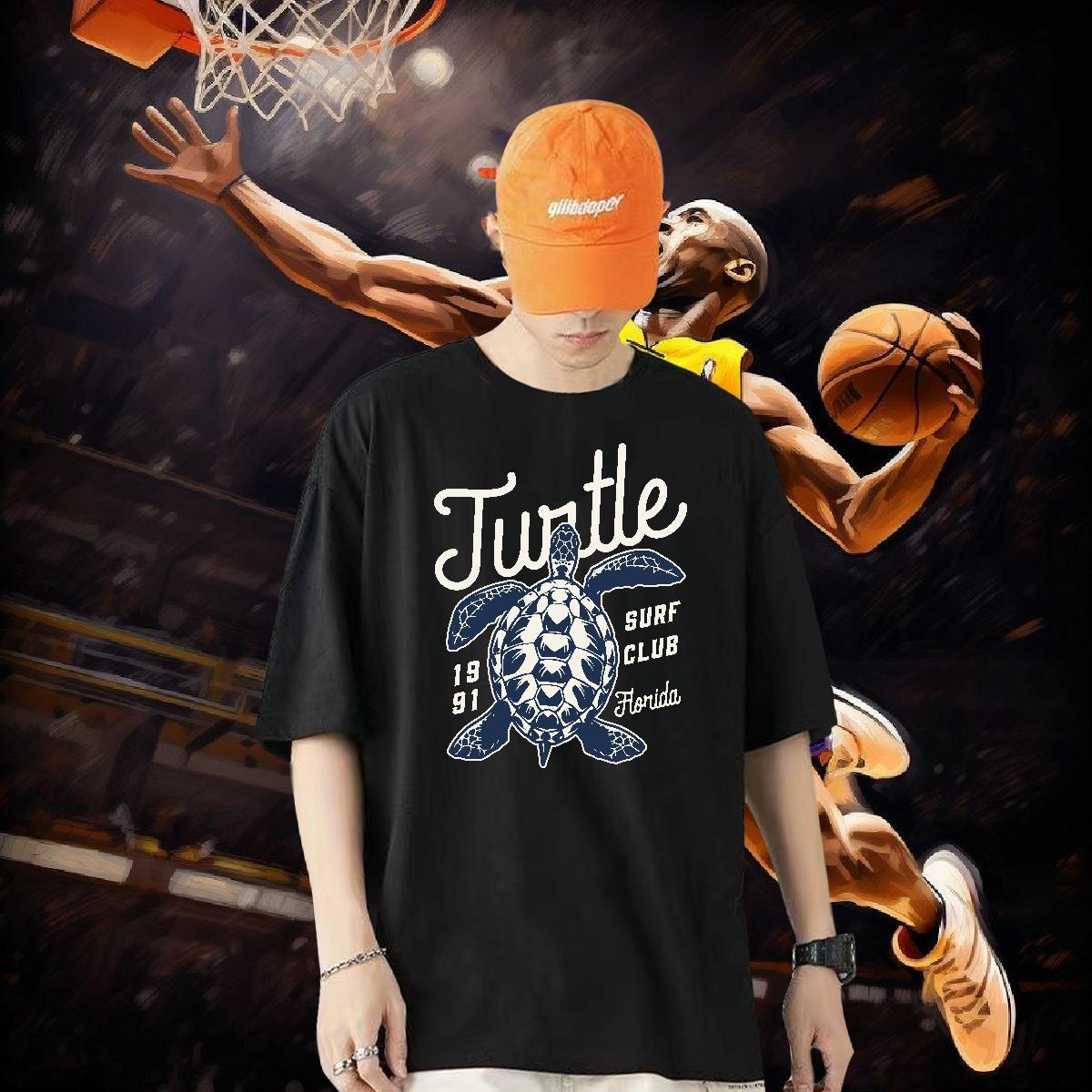 New Designer T Shirt For Man 230g 100% Cotton Casual Clothes Pure Cotton High Quality Men Clothes T-Shirt Anime