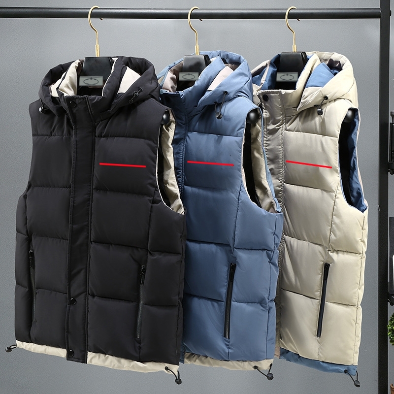 Mens Vests Designer vest Winter jackets fashion Mens Women's pocket jacket Sweatshirt high-quality Sleeveless zipper coat material loose coat Fashion trend coat