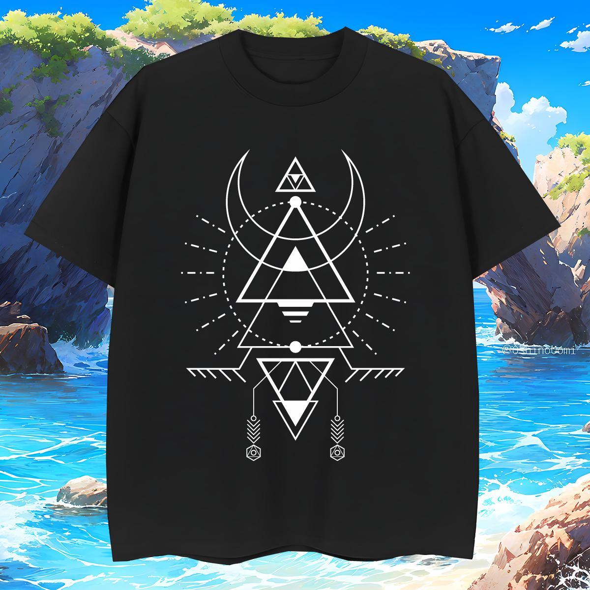 T Shirts Men 230g Pure Cotton Geometric line Casual Beach Crew Neck Breathable Black White Couples T Shirts Designer Classic Tshirts