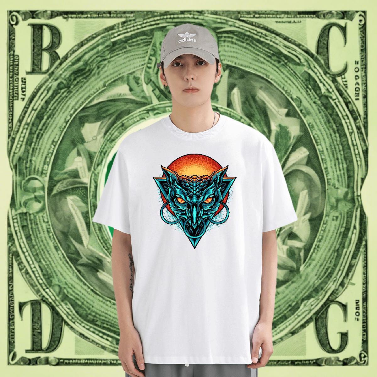 Loose Fit Men Tees 230g Pure Cotton Hip Hop Street Oversized 3XL 4XL Breathable Soft Brand T-Shirts for Men Polos