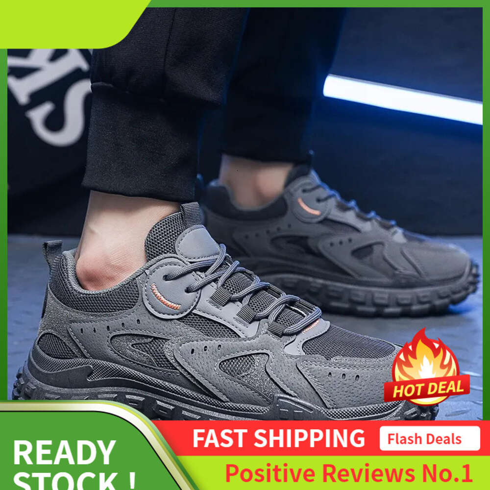 Running Summer Ddmysports New Breathable And Durable Versatile Mesh Sports Men S Fashion Thick Sole Casual Shoes Outdoor ole hoes