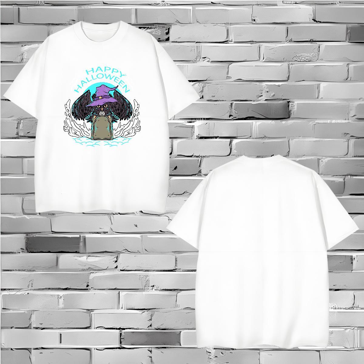 Stylist Man T Shirts 230g 100% Cotton cool Street Wear Tees O-Neck Short Sleeve Cool Men Clothes T-Shirt Black Oversized