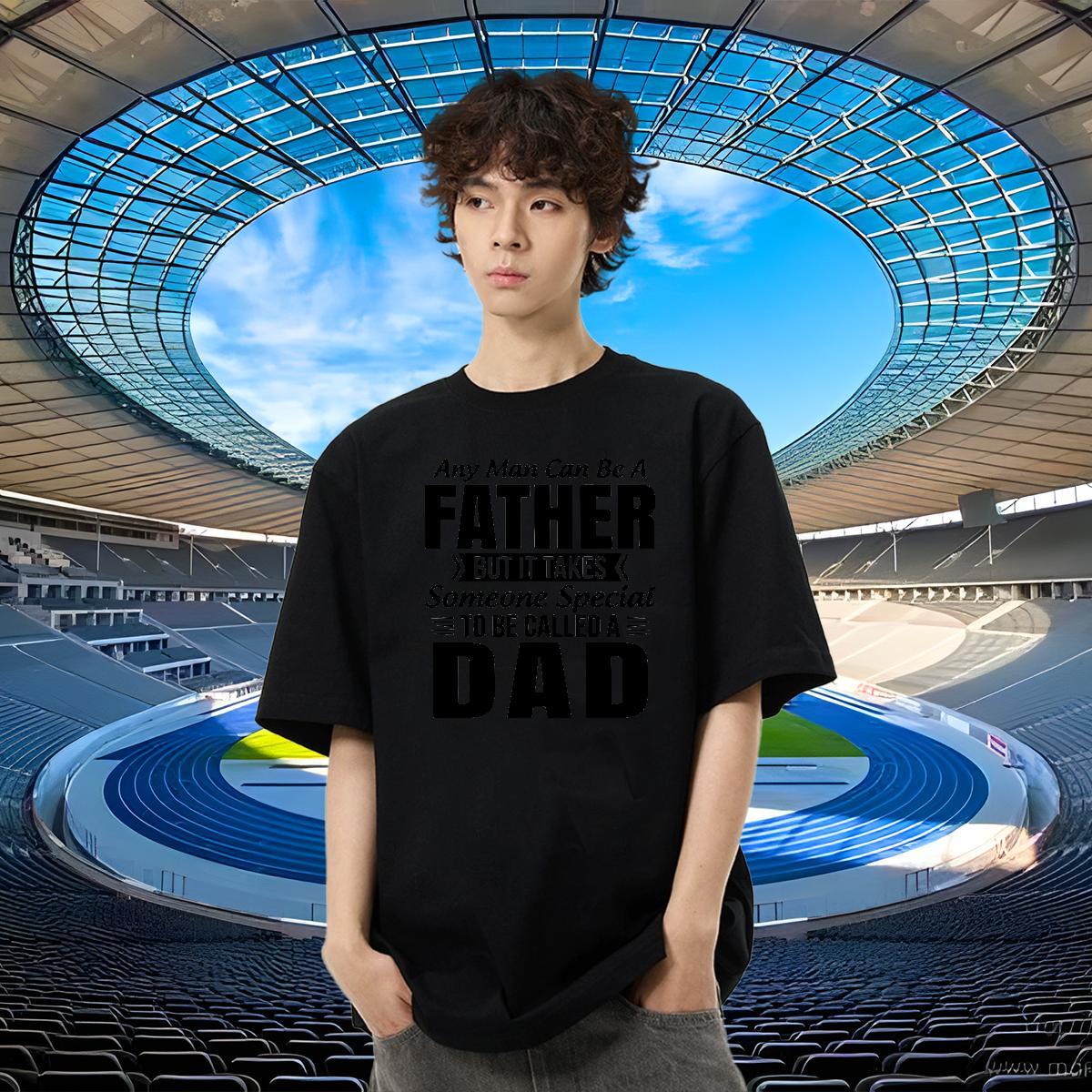 Brand Men Tshirts 230g Cotton Street Wear letter Custom Print Oversized Breathable DIY Man T Shirts Tees