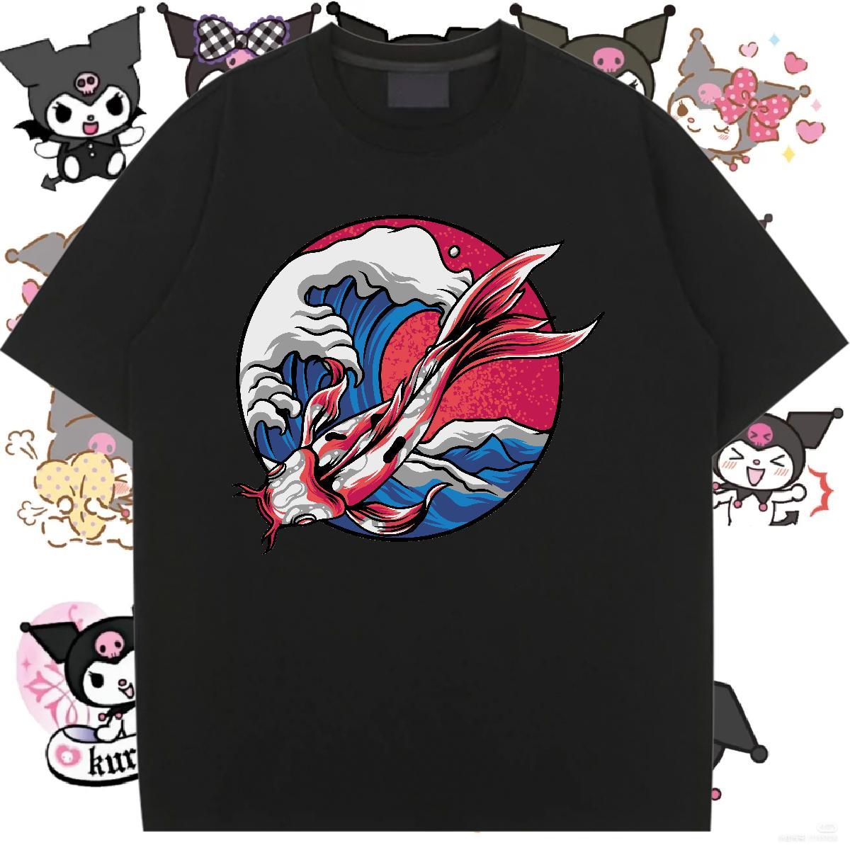 High quality T-Shirts Breathable Crew Neck Women Tees DIY Printed Sports Street Wear 230g Cotton Stylist Top Shirts