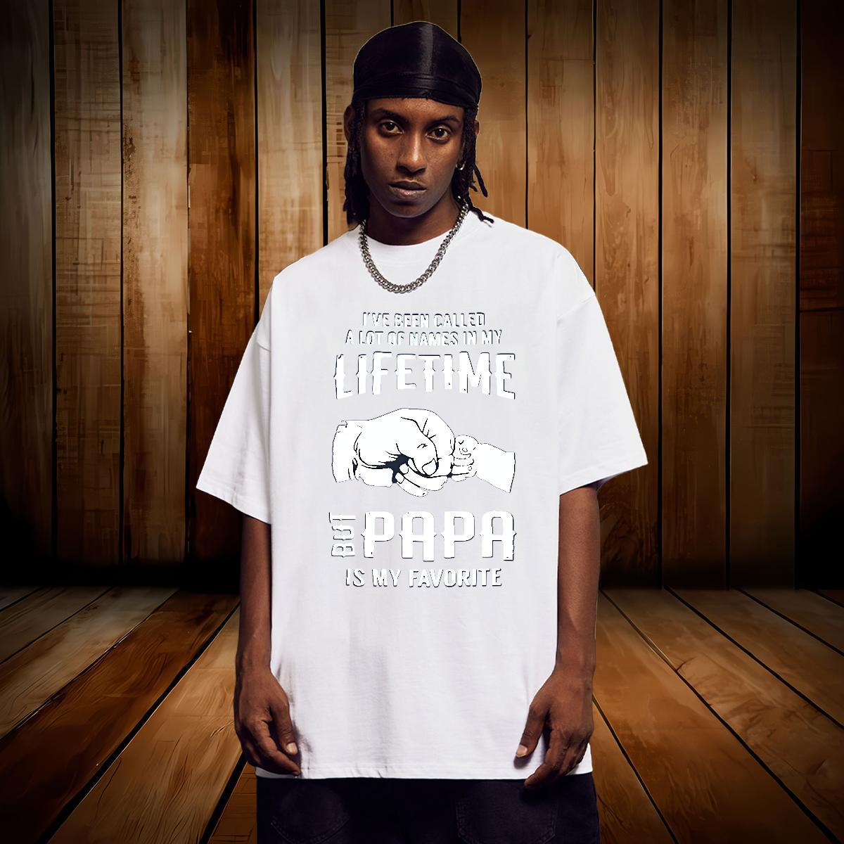 T shirt 100% Cotton 230g hands Daily Outfit O Neck Short Sleeves DIY Printed Tshirts 2024 Summer High Quality Wear