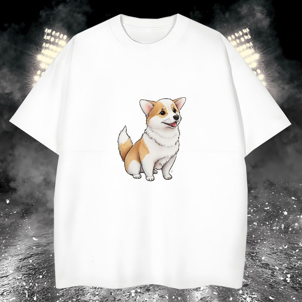 Men T Shirts 230g 100% Cotton Daily Outfit Round Neck Short Sleeve White Plus Size Mens Tshirts Designer Unisex Polos