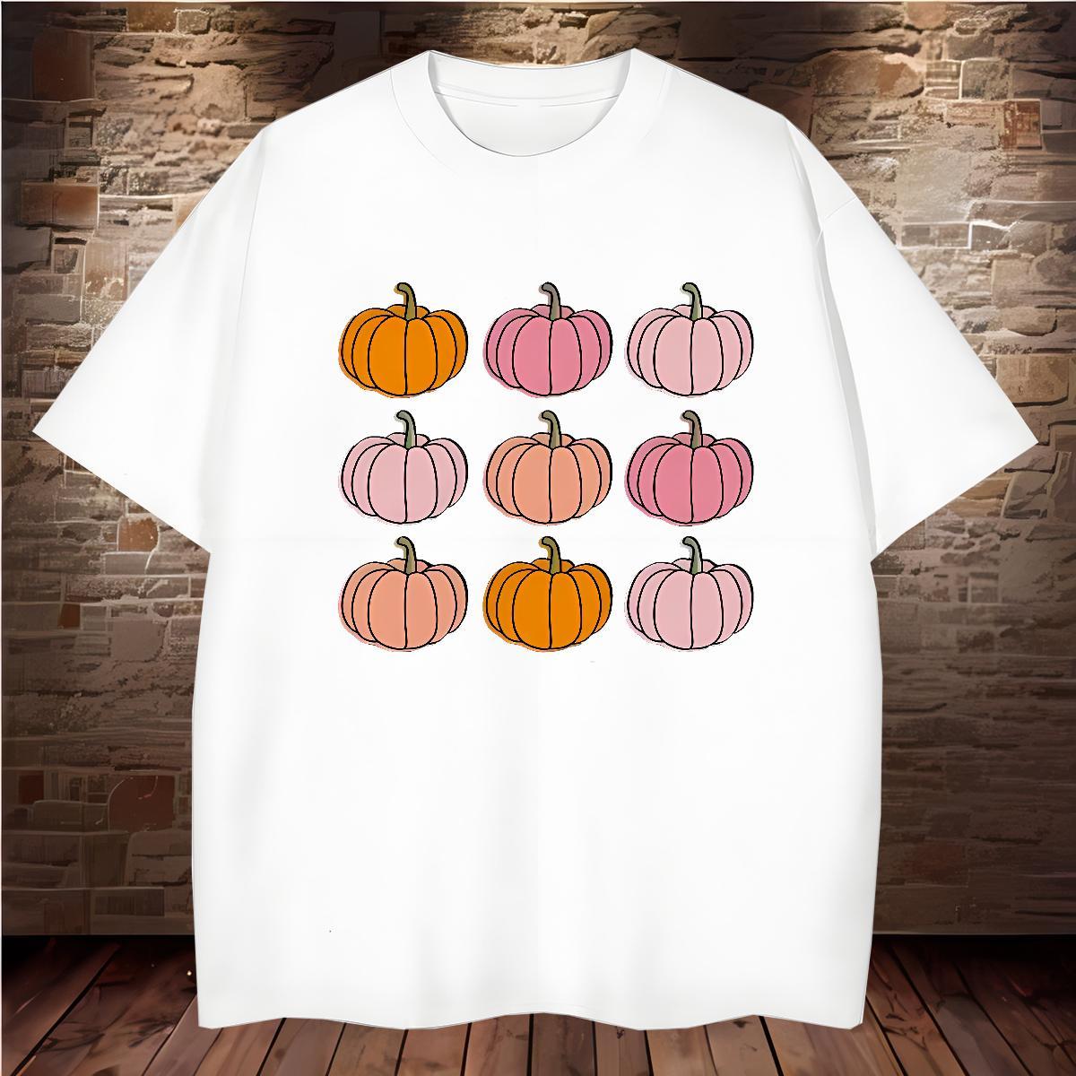 T shirt 100% Cotton 230g halloween Daily Outfit Breathable Customized Men Tops Tees Wholesale Classic Tee Shirt