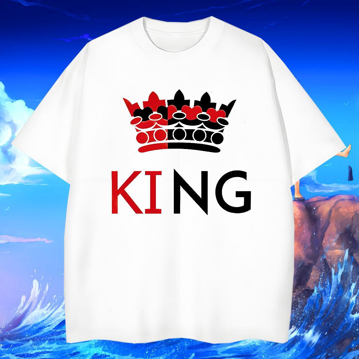 Loose Tshirts 230g Cotton Street Casual letter Asian Size Breathable New Designer T-Shirts for Men Tees Shirts