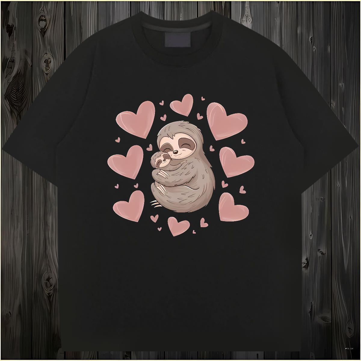 Fashion New T-Shirts 230g Pure Cotton bear Casual Tops Tees O-Neck Short Sleeve Designer Men Tshirts Customized