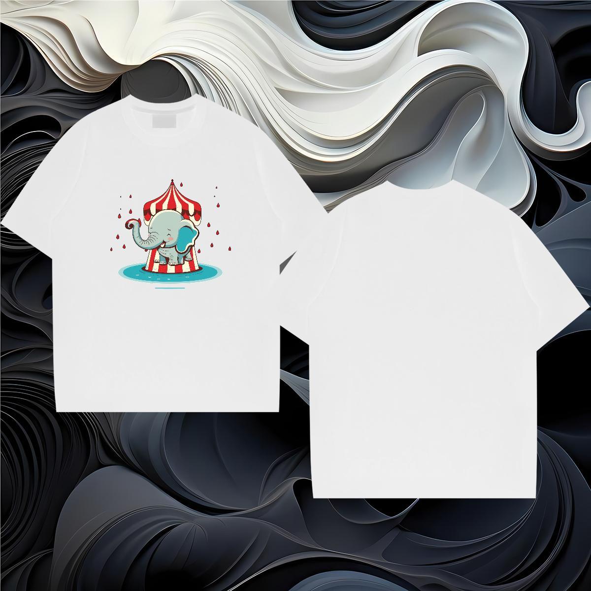 Fashion T shirt 230g 100% Cotton Summer Casual Tops Shirt Breathable Short Sleeve TOP Quality Mens Tshirts DIY