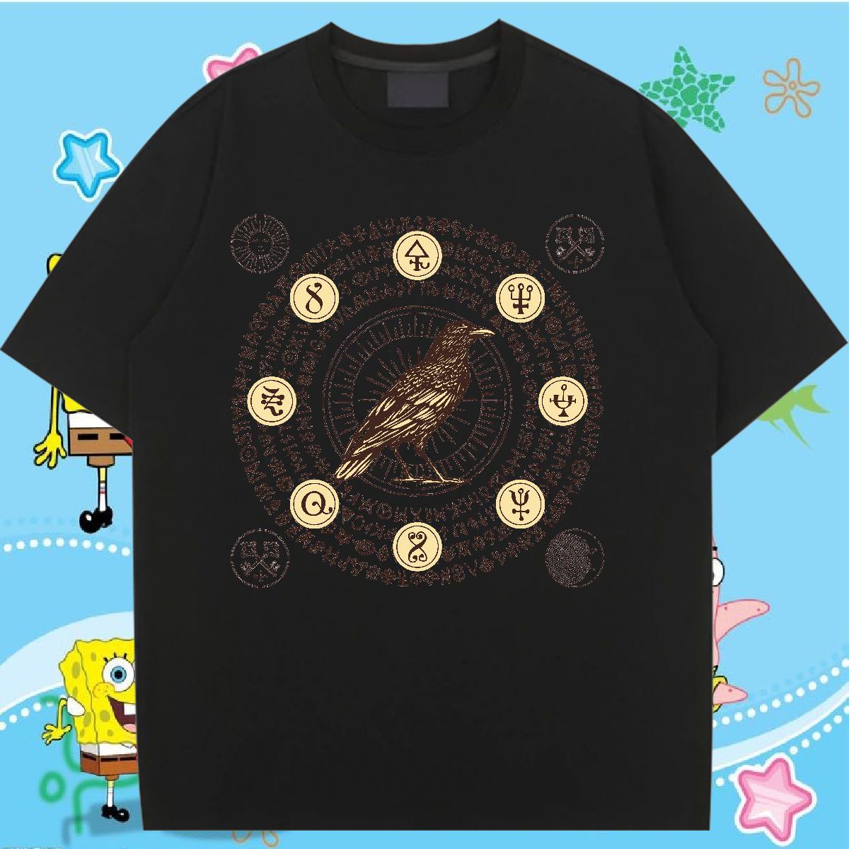 5A T Shirt For Woman Breathable Crew Neck Unisex Tshirts Plus Size Custom bird Daily Wear 230g Cotton Classic Top Tees