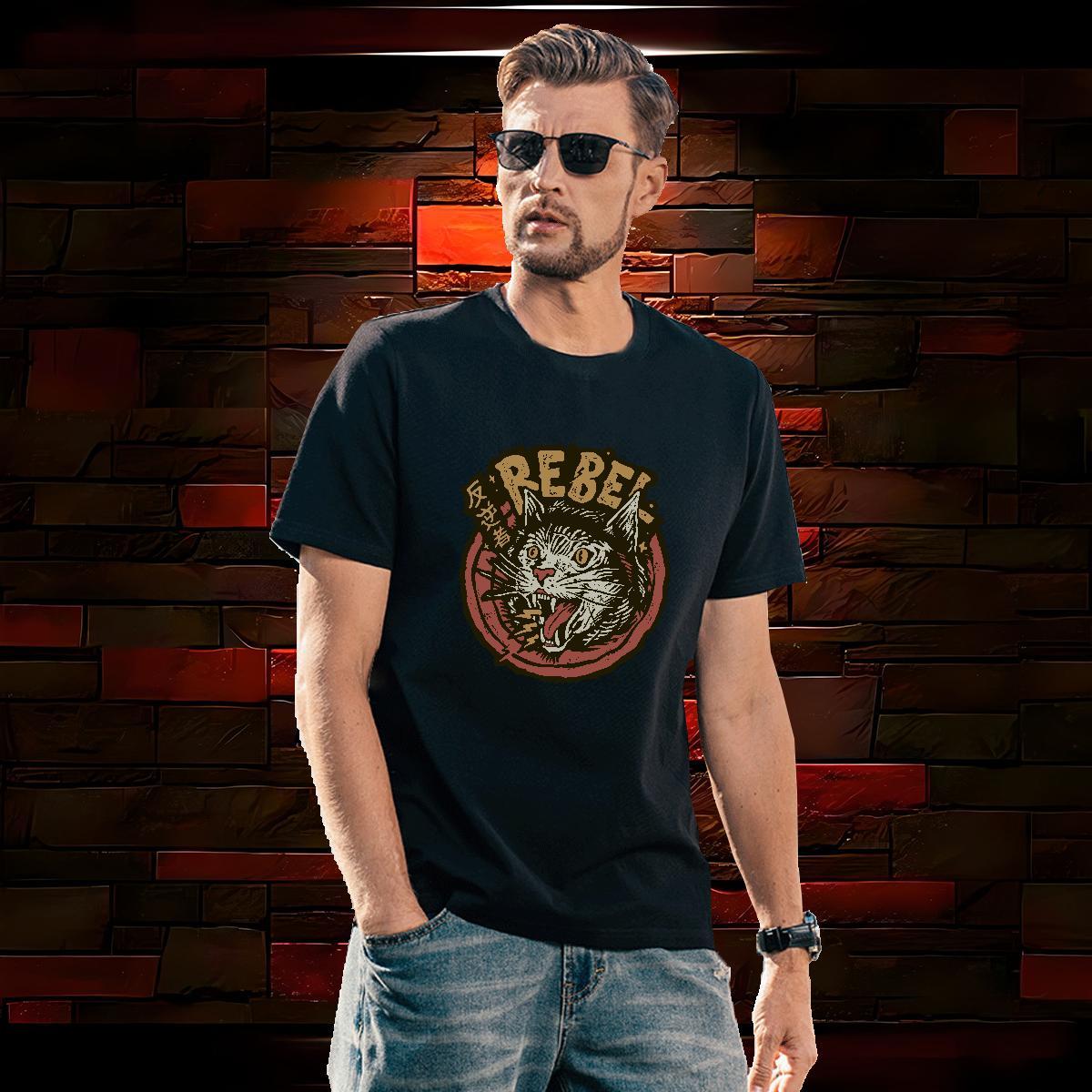 T-Shirts for Men 230g 100% Cotton letter Sport Short Sleeve O-Neck Anime Tshirts 2024 Designer Free Shipping Wear