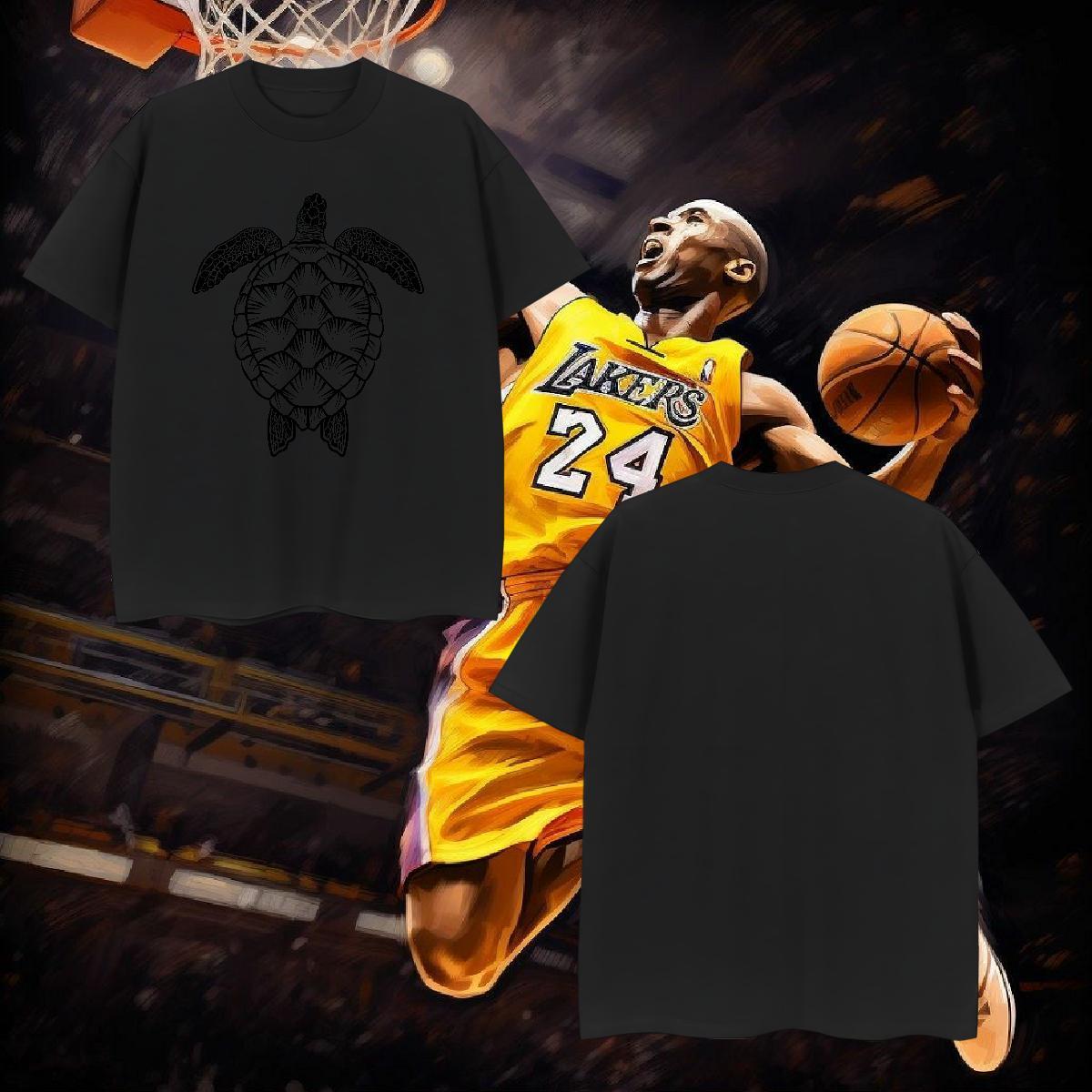 T-Shirts for Men 230g 100% Cotton tortoise Sport Short Sleeve Soft Custom Printing Men Clothes T-Shirt DIY Customized Comfortable Tshirts