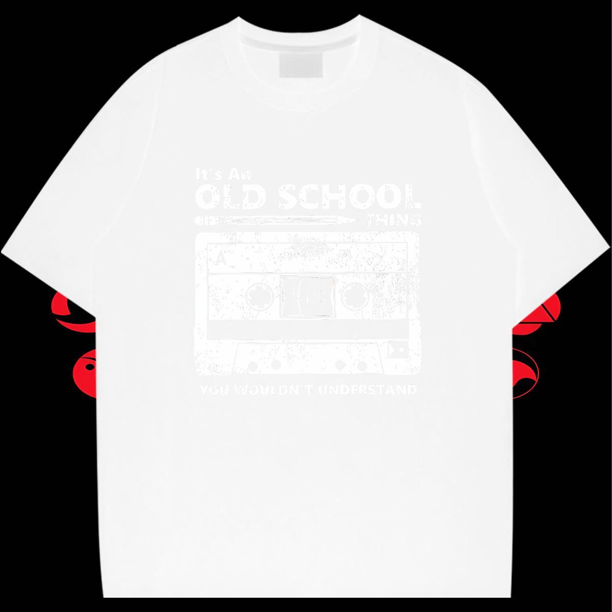 Popular Tshirt for Man Woman 100% Cotton 230g Street Casual radio Plus Size Custom O-Neck Short Sleeve 2024 Summer T Shirt For Man Wear