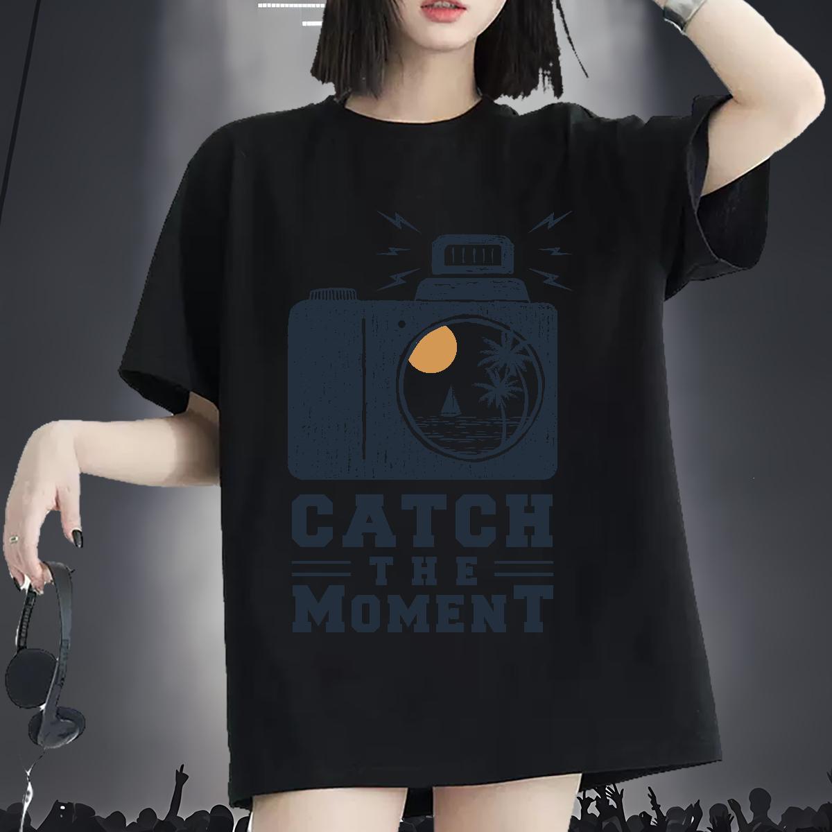 High quality Womens T Shirts Short Sleeve O-Neck Couples T Shirts Black Oversized tree Sports Street Wear 230g Pure Cotton 2024 Casual Clothes Shirt