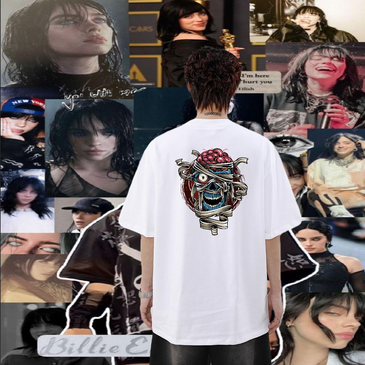 Factory Direct T Shirt For Man 100% Cotton 230g monster Daily Outfit Tshirts Crew Neck Breathable Brand Tshirt for Man Woman Oversized