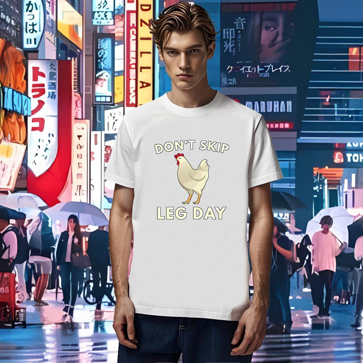 Mens T Shirts 230g Pure Cotton chicken Casual O Neck Short Sleeves Asian Size Men Clothes T-Shirt New Popular Top Tees