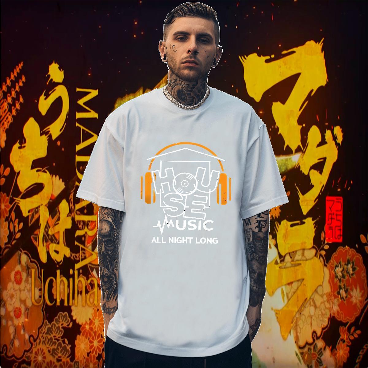 Men T Shirts 230g 100% Cotton English Street wear Hip Hop O Neck Short Sleeves DIY Printed Men Tees New Arrival Popular Clothings