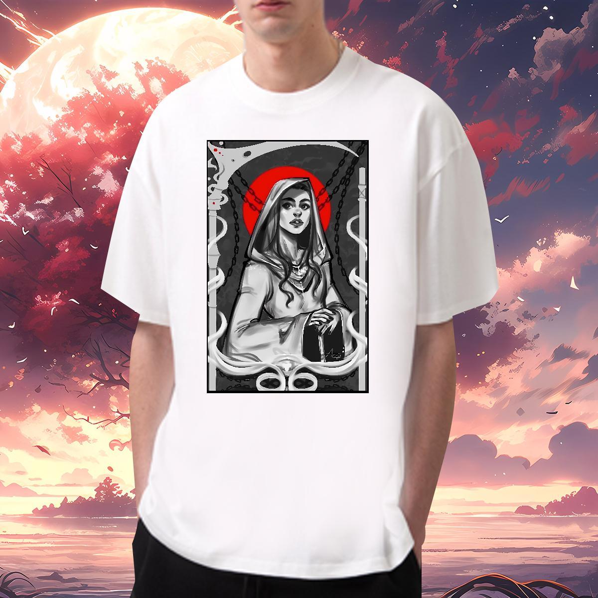 T-Shirts 100% Cotton 230g nun Outdoor Breathable Short Sleeve Custom Print Oversized Tshirt for Man Woman New Designer Soft Clothings