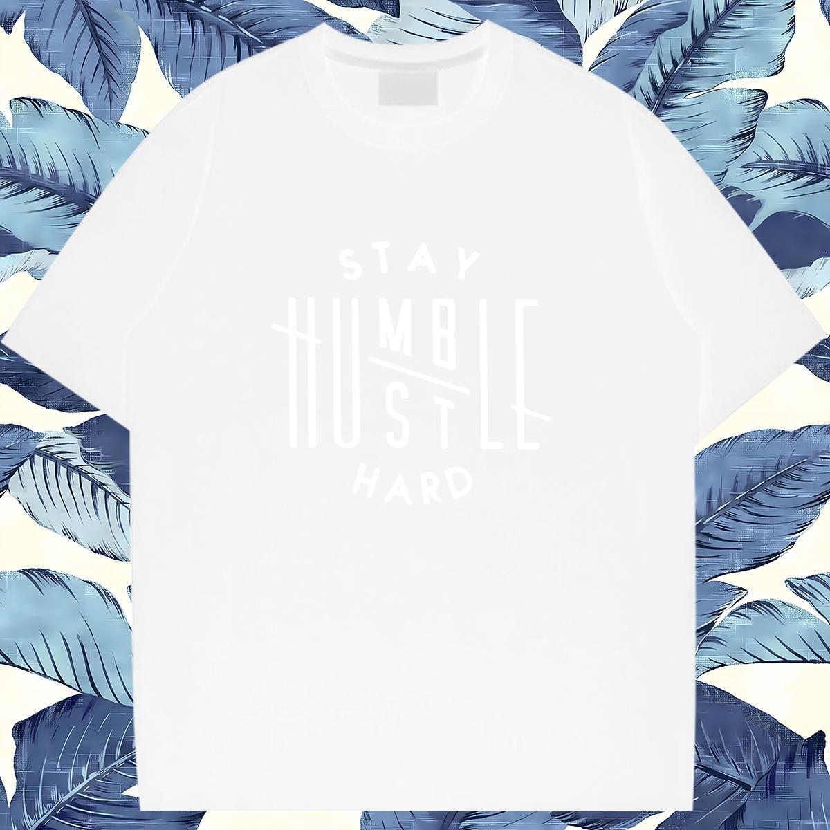 2024 New T shirt letter Wear 230g Cotton Casual Designer Graphic Crew Neck Breathable Men Tops Tees