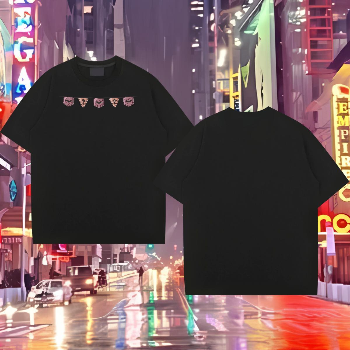 Classic Casual T-Shirts 230g Pure Cotton Bunting Beach Tshirts Breathable Crew Neck TOP Quality Mens Tshirts DIY Logo Oversized