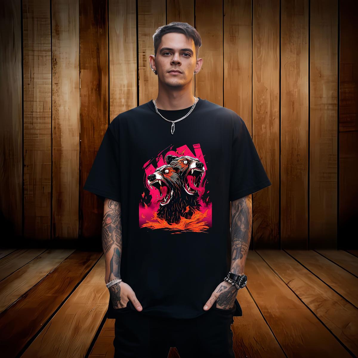 Man T Shirts 230g Pure Cotton Spring Summer Breathable Crew Neck Custom Print Oversized Men Clothes T-Shirt Classic Comfortable Wear