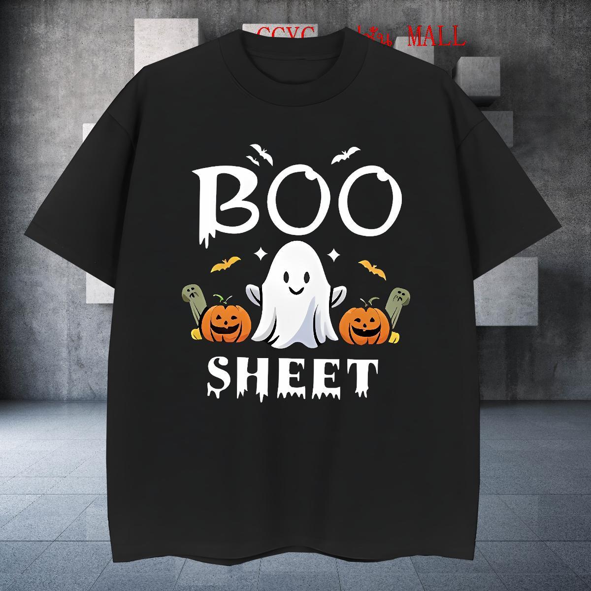 Cool Tshirt for Man Woman 230g Cotton pumpkin T Shirt For Man Casual Beach Short Sleeve Soft Anime Print Classic Casual Top Tees