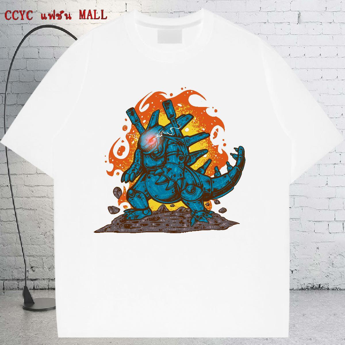 Designer Nice T shirt Breathable Short Sleeve Unisex Tshirts Floral Print dinosaur Summer Casual 230g Pure Cotton DIY Clothings