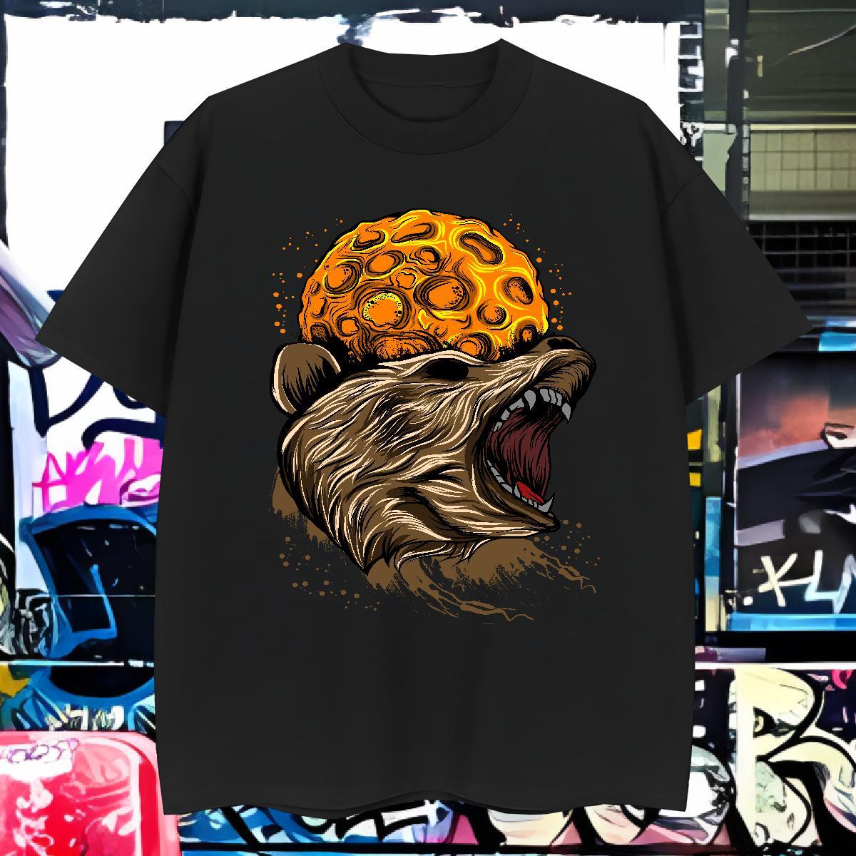 Men T Shirts 100% Cotton 230g cool Beach Breathable DIY Printed Tshirts Customized Popular Top Tees