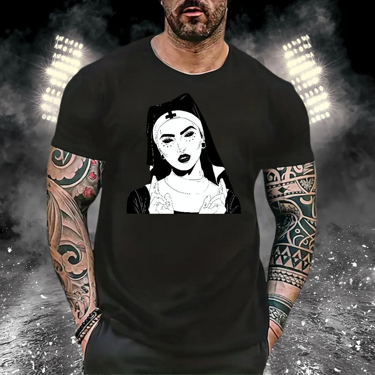 T Shirts Men 230g Cotton nun Street Wear Breathable Crew Neck Black Oversized Tshirts Fashion Casual Comfortable Polos