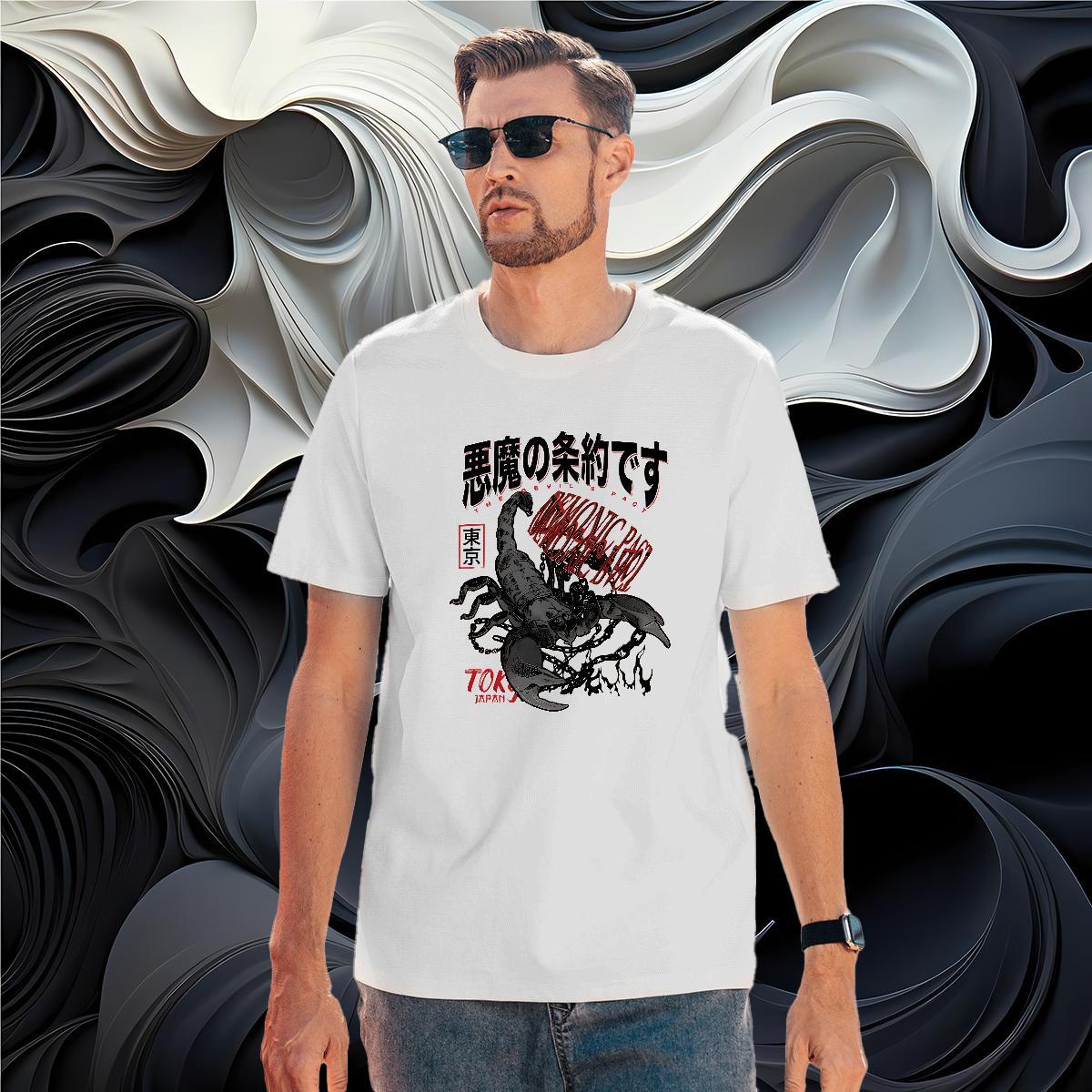Custom T Shirt For Man 100% Cotton 230g Spring Summer Clothings Breathable Loose Couples T Shirts Custom Anime