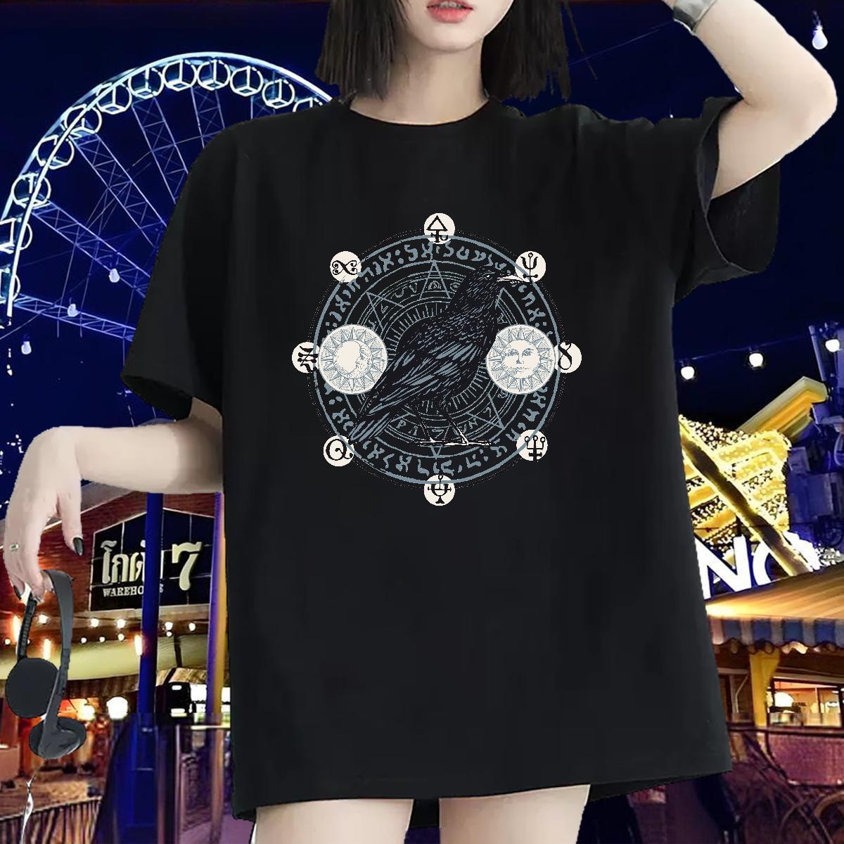 High quality T Shirts Women Crew Neck Breathable Tshirt for Man Woman Customized bird Sports Casual 230g Pure Cotton 2024 DIY Tops Tees