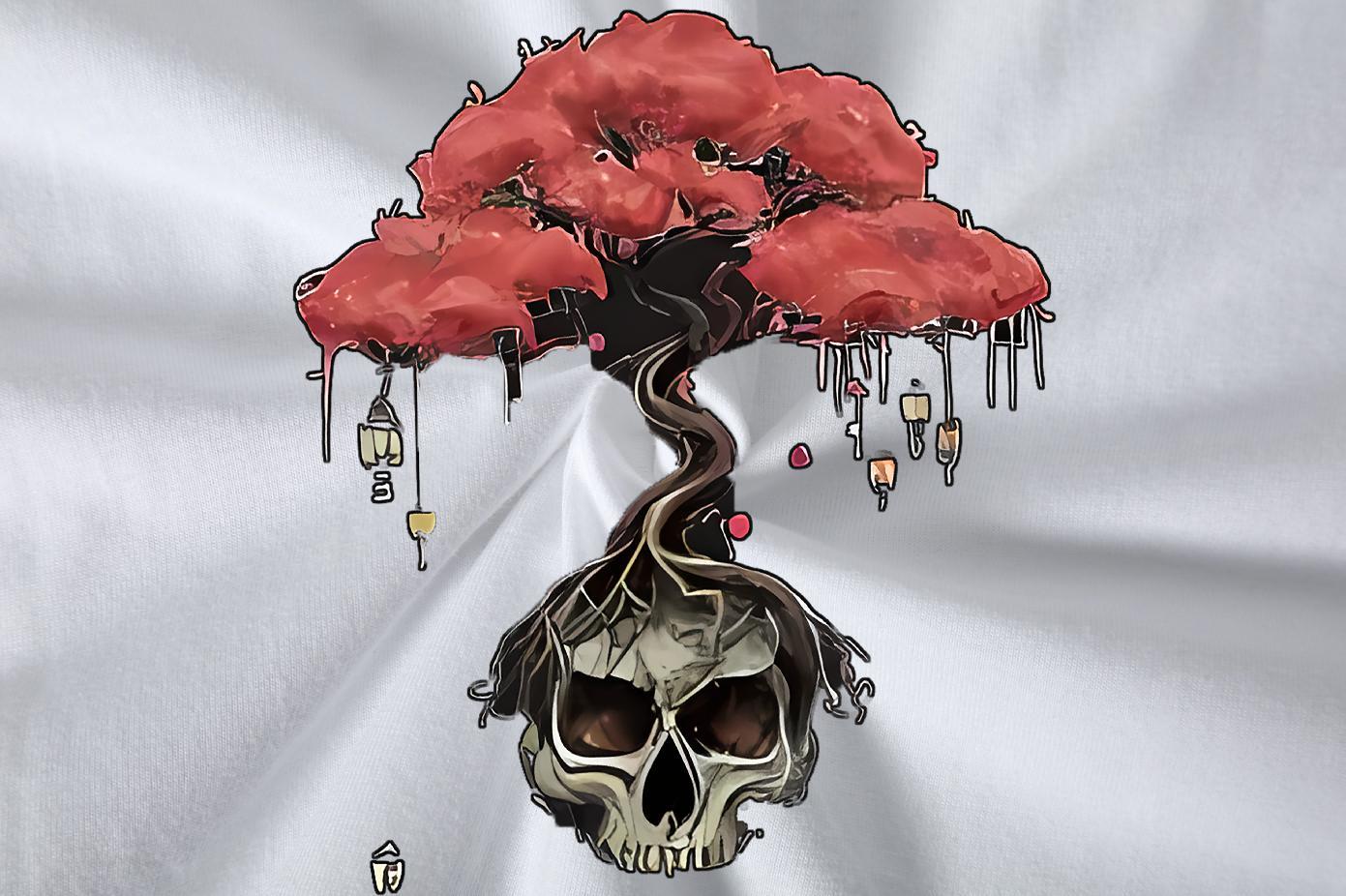 2024 T-Shirts tree Clothings 230g 100% Cotton Casual Unisex Custom Big Size Short Sleeve O-Neck Tshirts