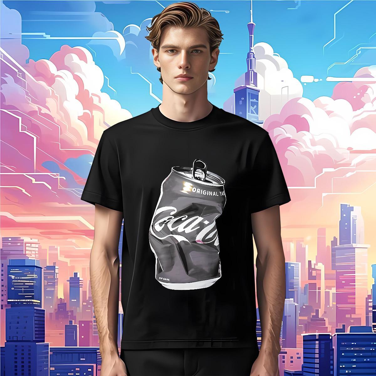 T Shirt For Man 230g Pure Cotton icon Street Casual Crew Neck Breathable Custom Big Size Men Tops Tees New Arrival Cool Polos