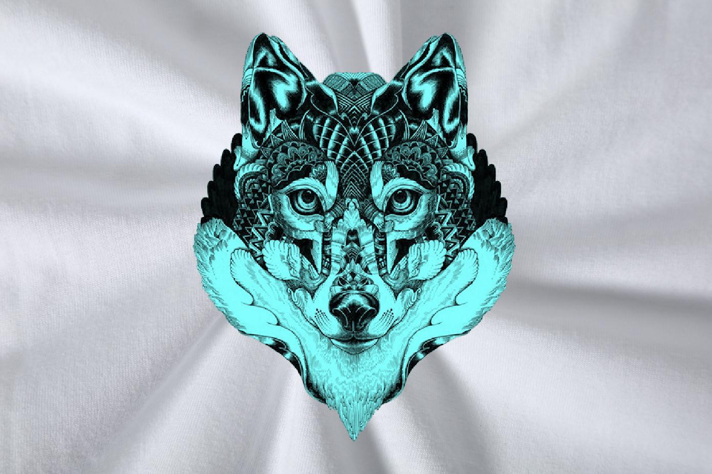 Classic Men T Shirts 230g 100% Cotton wolf Casual Daily Wear Tees Shirts Breathable Short Sleeve Designer Tshirts Custom Anime