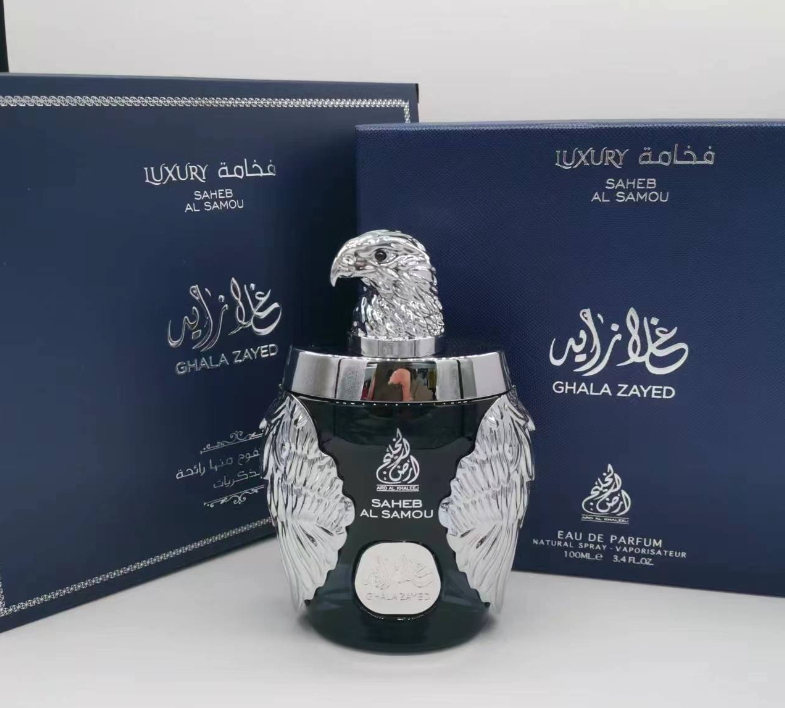 100ml perfume GHALA ZAYED Gold Sier Middle East Dubai Unisex fragrance EDP Long Lasting Smell Cologne