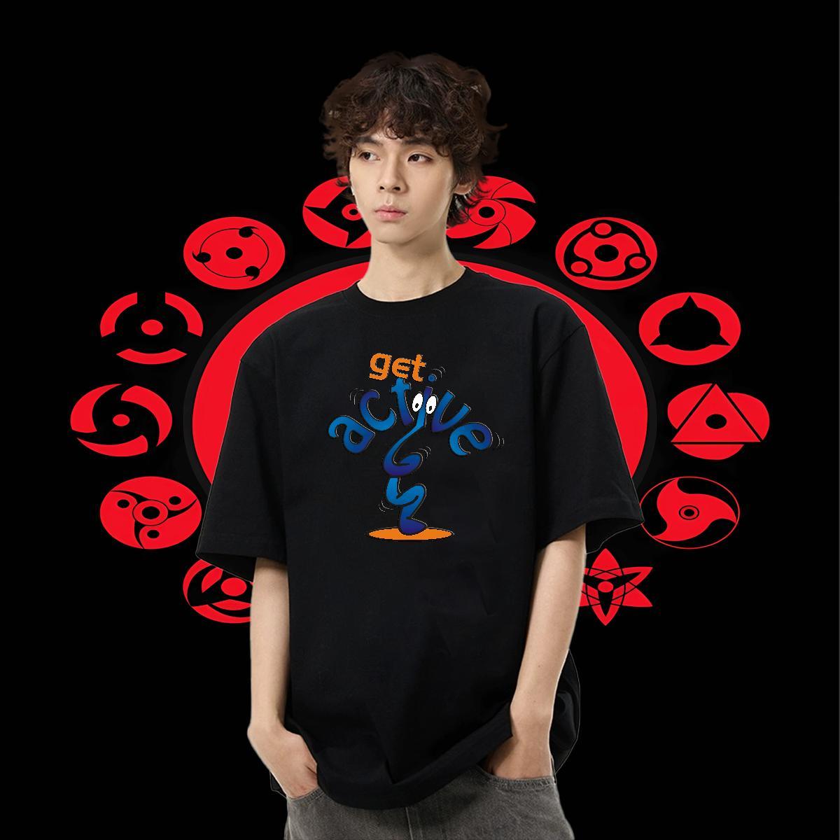 Wholesale Mens Tshirts 100% Cotton 230g Casual cartoon Anime Pure Cotton Stylist T Shirts Men Tees Shirts
