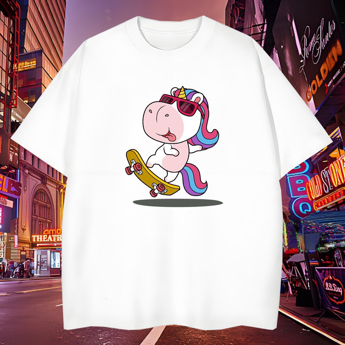 Comfortable Men Tees 230g 100% Cotton T-Shirts for Men Spring Summer O Neck Short Sleeves Skull Designer Tees Shirts