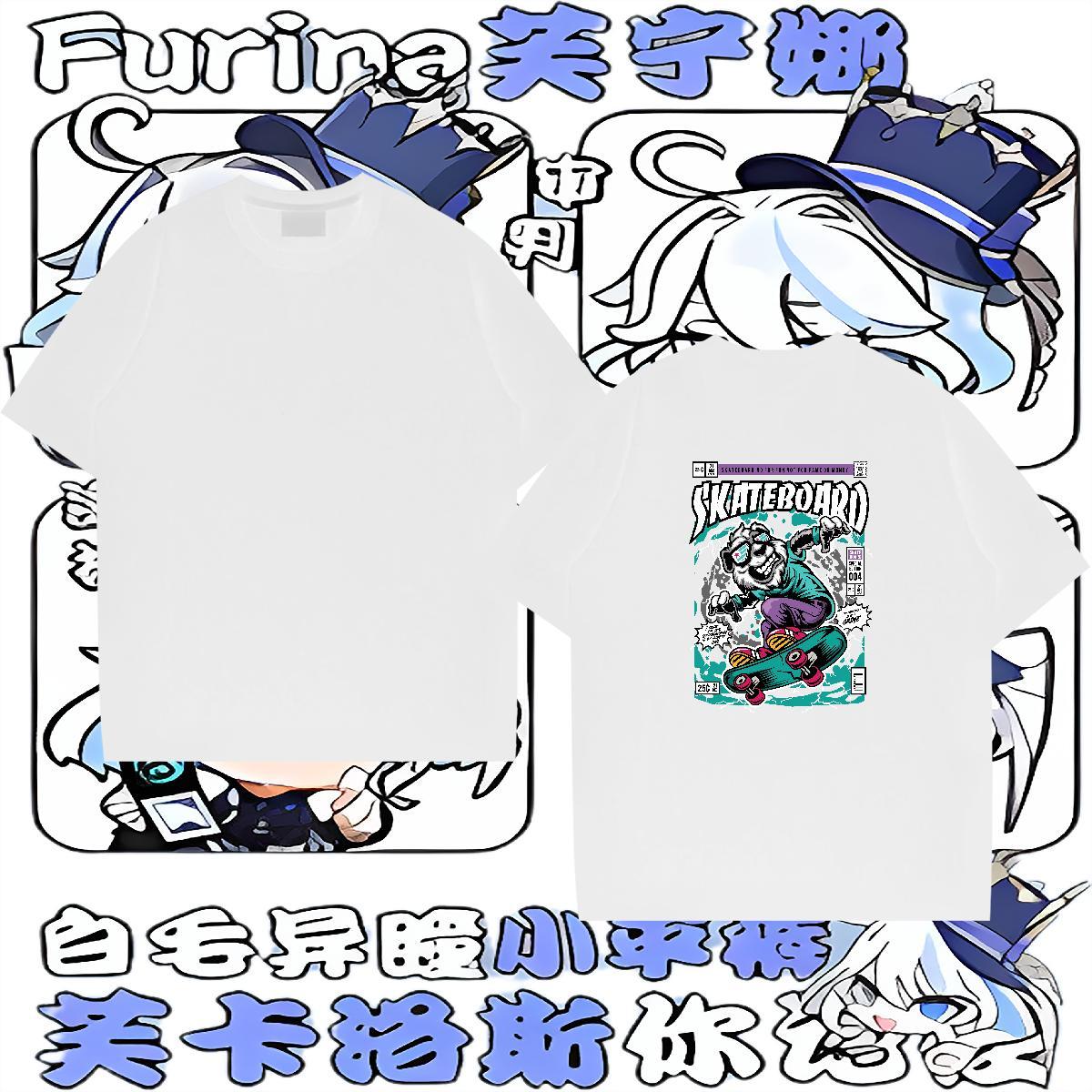 2024 DIY Mens T Shirts 100% Cotton 230g bear Casual Tshirts O-Neck Short Sleeve High Quality Mens Tshirts Floral Print