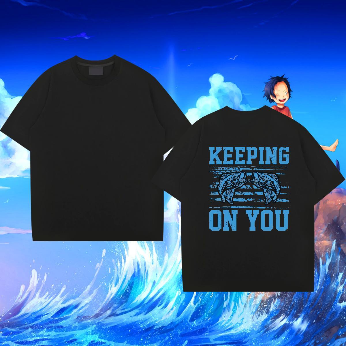 Classic T-Shirts 230g 100% Cotton Daily Wear Polos Round Neck Short Sleeve Wholesale Tshirt for Man Woman Anime Print