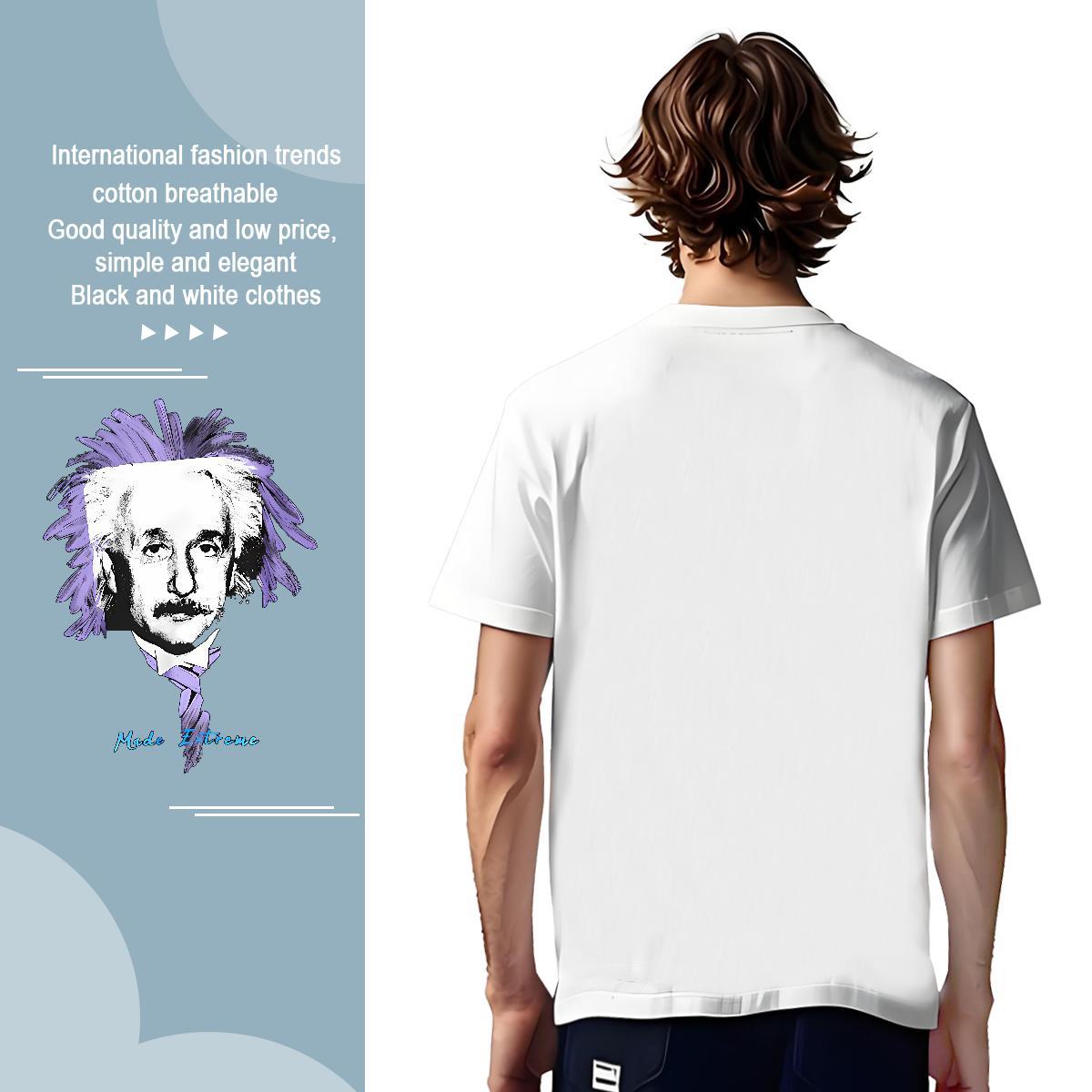 T-Shirts 230g Cotton portrait Street wear Hip Hop Breathable Short Sleeve Custom Cartoon Tshirts Fashion Designer TOP Quality Tee Shirt