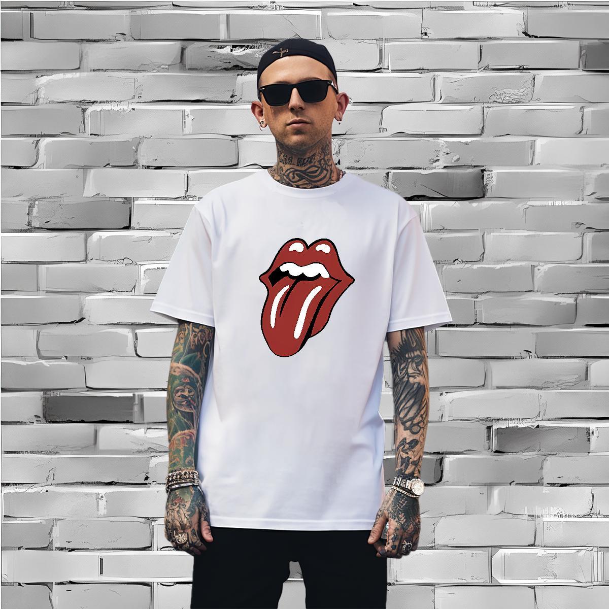 Men T Shirts 230g Cotton mouse Anime Printing Street Round Neck Short Sleeve Plus Size Cartoon Men Clothes T-Shirt Brand Loose Fit Wear