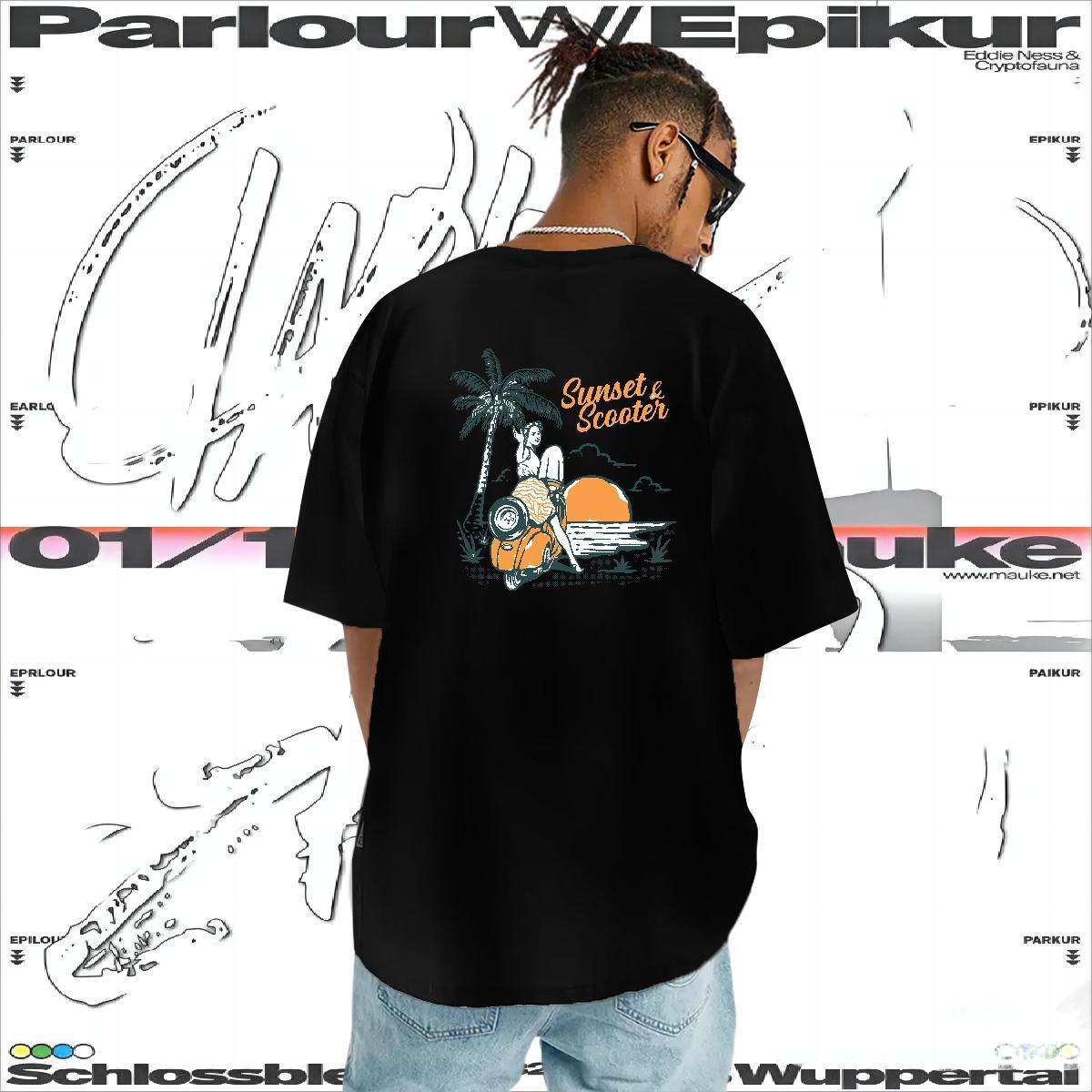 New Designer T Shirts Men 230g 100% Cotton tree Sports Casual Wear Short Sleeve O-Neck TOP Quality Men Tshirts Oversized 4XL