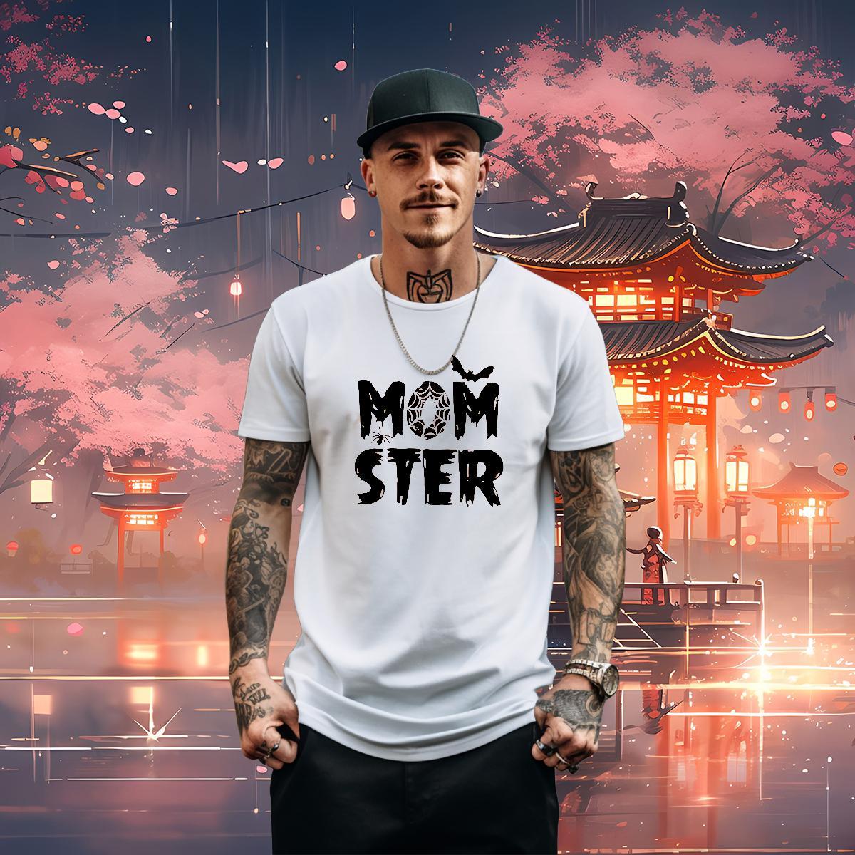 New Designer T Shirt For Man 230g Pure Cotton halloween Outdoor Wear Breathable Short Sleeve Wholesale Mens Tshirts Oversized 3XL 4XL