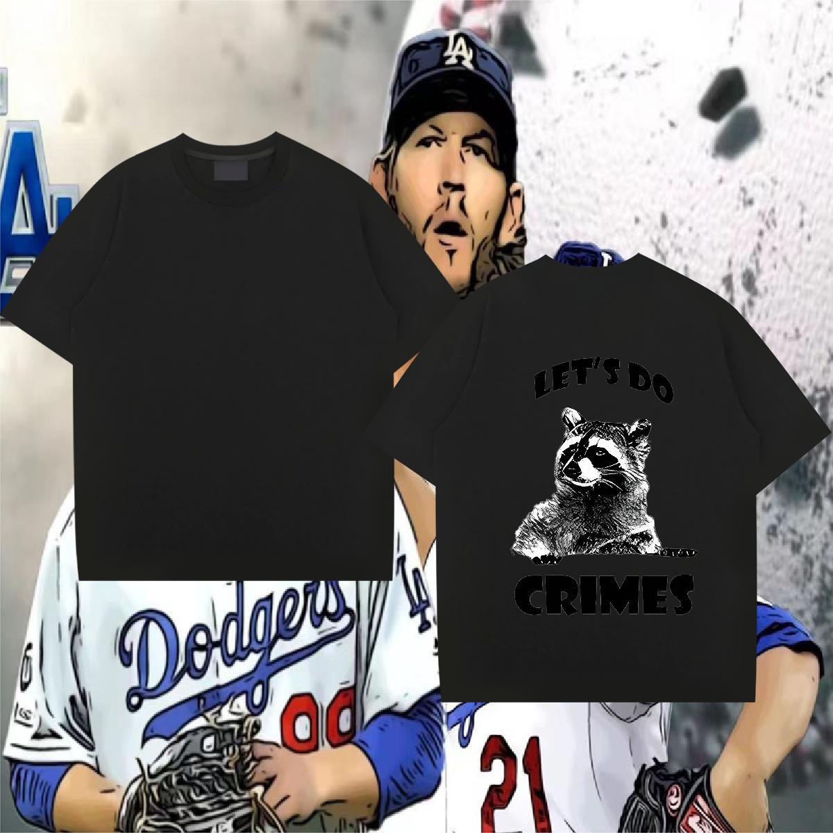 2024 DIY T-Shirts 230g Cotton cute Sports Casual Tops Pure Cotton Popular Tshirts Skull