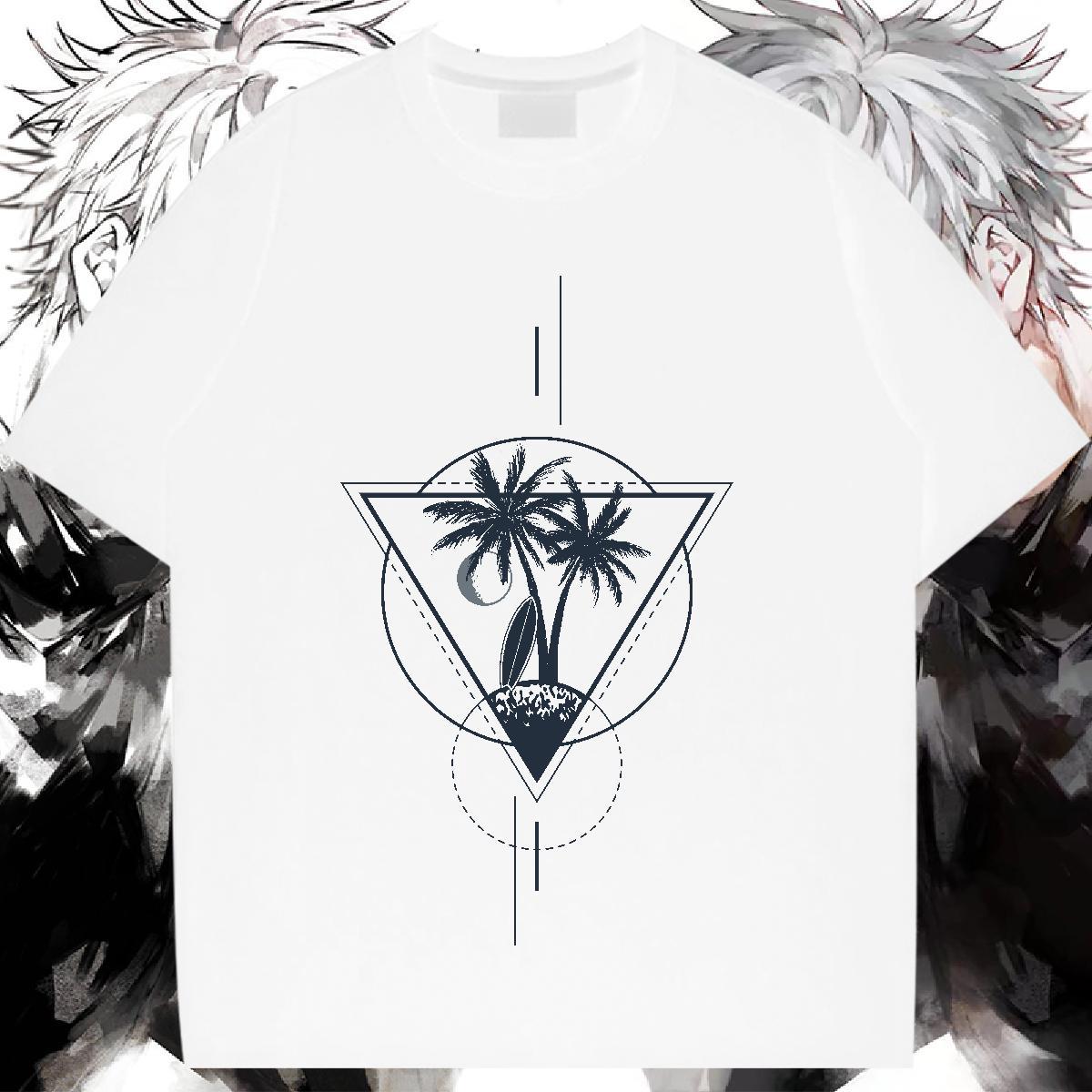 Free Shipping T-Shirts O-Neck Short Sleeve Women Tshirts Custom Printing tree Spring Summer 100% Cotton 230g 2024 Top Tees