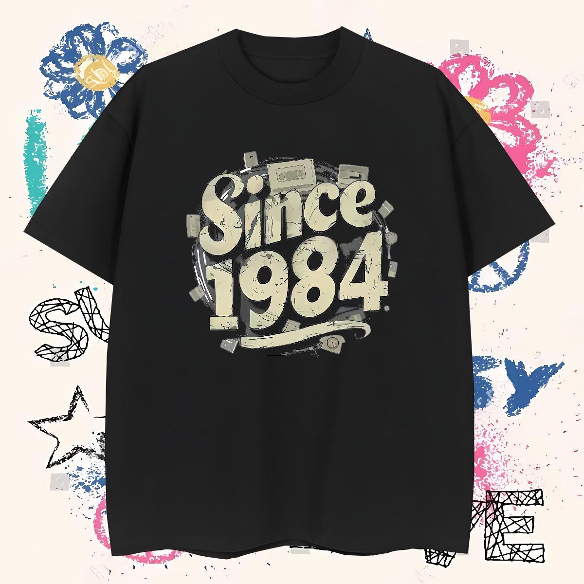 Custom T-Shirts for Men letter Tees Shirts 230g Pure Cotton Home Outdoor Classic Oversized Short Sleeve O-Neck Men Tees