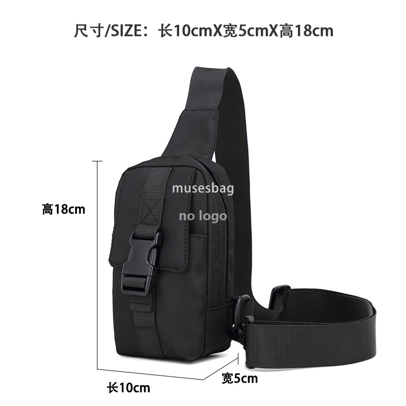 Waterproof day men's chest bag small ins all crossbody bag male fashion street fashion brand mini shoulder student sports